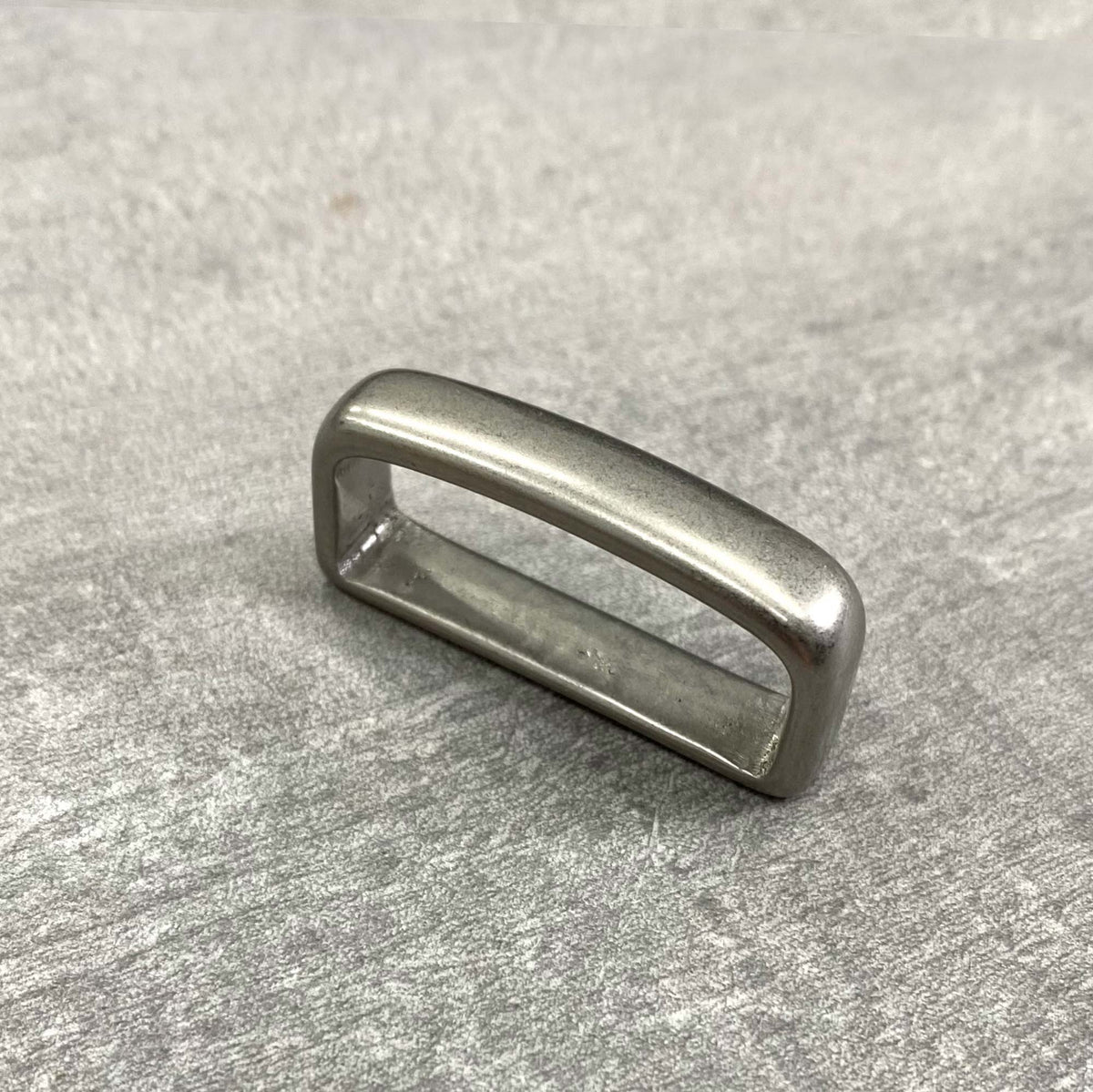 Belt Keeper Loop Matte Nickel Beamhouse Leather