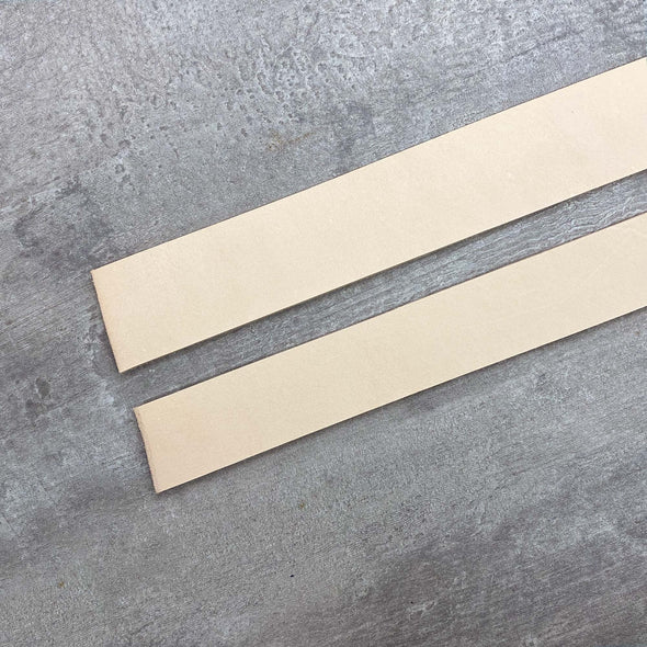 Natural Belt Blanks - Veg Tan